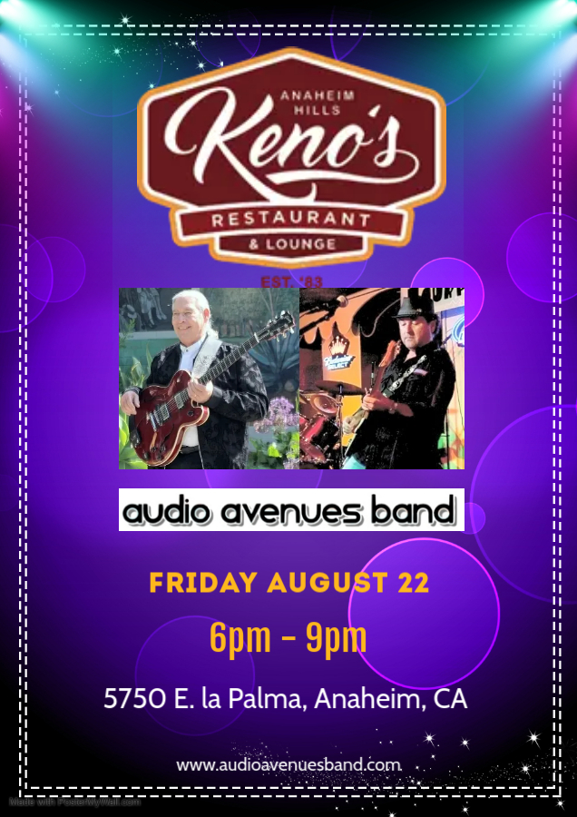 AAB At Kenos Friday Aug 22nd