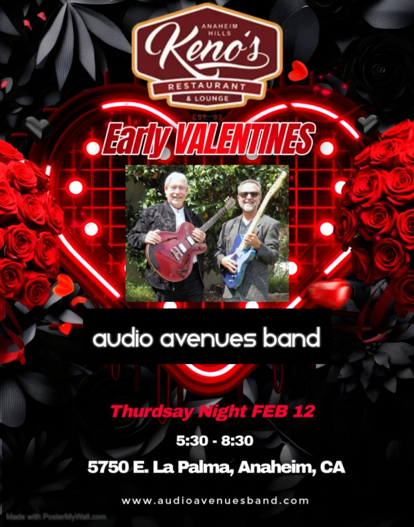 Audio Avenues at Kenos 2-12-26